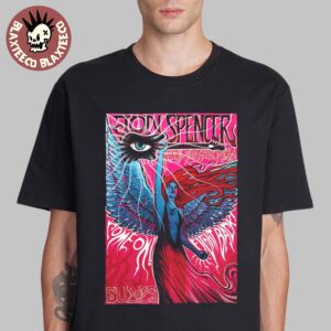 Jon Spencer European Tour 2025 Official Poster Angel With Guitar Art Unisex T-Shirt