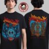Judas Priest Shield Of Pain Tour 2025 Shield Wings Two Sided Unisex T-Shirt