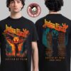 Judas Priest Shield Of Pain Tour 2025 Shield Wings Two Sided Unisex T-Shirt