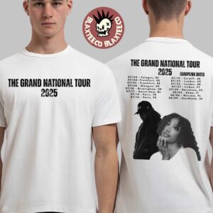 Kendrick Lamar x SZA The Grand National Tour 2025 Europe And UK Tour Dates Two Sided T-Shirt