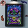 Slightly Stoopid Pittsburgh PA 2025 Event Poster At Stage AE Outdoors On June 12 2025 Pittsburgh Pirates Skeleton Baseball Batter Art Home Decor Poster Canvas
