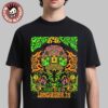 Goose Boise Idaho 2025 Concert Poster At Outlaw Field At The Idaho Botanical Gardens On June 1 2025 Unisex T-Shirt