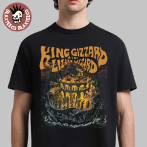 King Gizzard And The Lizard Wizard Phantom Island Album Cover Art Unisex T-Shirt