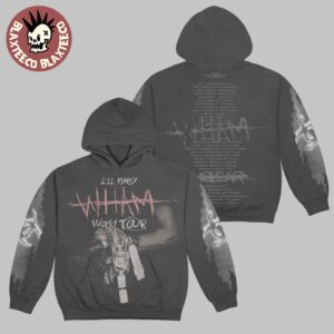 Lil Baby WHAM World Tour 2025 Merch Chains Hoodie