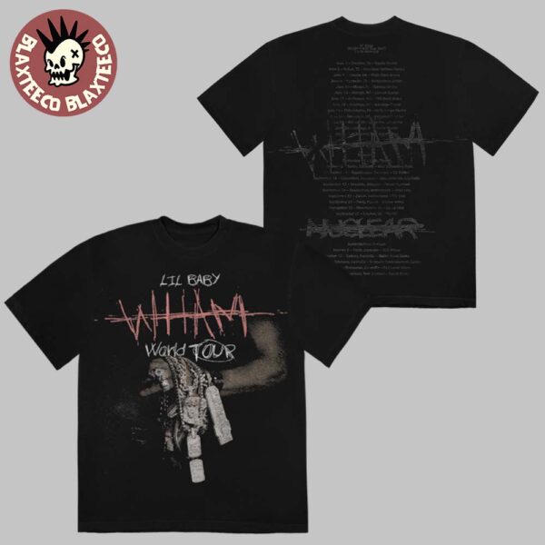 Lil Baby WHAM World Tour 2025 Merch Chains Tee