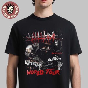Lil Baby WHAM World Tour 2025 Merch Exclusive Photo Tee