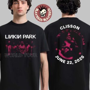 Linkin Park From Zero World Tour 2025 Hellfest Exclusive Merch Tee In Clisson France On June 22 2025 Two Sided Unisex T-Shirt
