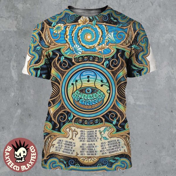 MOE Band Circle Of Giants Summer 2025 Tour With Eggy Tour Dates All Over Print Shirt