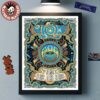 Pixies North America Tour 2025 Gig Poster Ancient Greek Pottery Art With Tour Dates Home Decor Poster Canvas