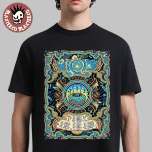 MOE Band Circle Of Giants Summer 2025 Tour With Eggy Tour Dates Unisex T-Shirt