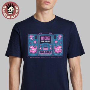 MOE Jams The 90’s Charleston South Carolina 2025 Poster At Charleston Pour House On June 18 And 19 2025 Enter The Time MOEchine Unisex T-Shirt