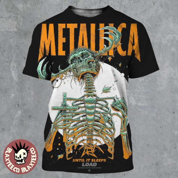 Metallica Load Remastered 2025 Until It Sleeps All Over Print Shirt