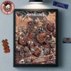 Wu Tang Clan Sacremento California 2025 Tour Poster At Golden 1 Center On June 26 2025 Home Decor Poster Canvas