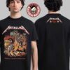 Black Sabbath And Ozzy Osbourne Back To The Beginning 2025 Exclusive Merch Tee At Villa Park Birmingham On July 5 2025 Two Sided T-Shirt