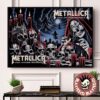 Metallica M72 Santa Clara 2025 Night 2 Venue Poster At Levi’s Stadium In California On June 22 2025 Home Decor Poster Canvas