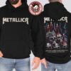 Metallica M72 Santa Clara 2025 Night 1 Venue Tee At Levi’s Stadium In California On June 20 2025 Two Sided T-Shirt
