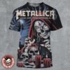 Metallica M72 Santa Clara 2025 Night 1 And 2 Combined Venue Poster At Levi’s Stadium In California On June 20 And 22 2025 Two Sided All Over Print Shirt
