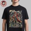 Guns N Roses Portugal 2025 Event Poster At Coimbra Stadium On June 6 2025 Two Sided Unisex T-Shirt