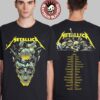 Metallica M72 Tampa 2025 Pop Up Shop Tee In Tampa Florida At Raymond James Stadium On June 6 And 8 2025 Two Sided T-Shirt