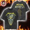 Metallica M72 World Tour 2025 Merch Tour Dates Shattered Skull Vintage Washed T-Shirt