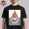 Guns N Roses Aarhus Denmark 2025 Gig Poster At Eskelunden On June 29 2025 T-Shirt