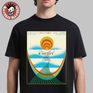 Mumford And Sons Saratoga Springs New York 2025 Gig Poster At Saratoga Performing Arts Center On June 21 2025 Classic T-Shirt