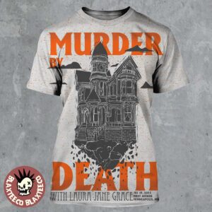 Murder By Death With Laura Jane Grace Minneapolis Minnesota At First Avenue On July 19 2025 All Over Print Shirt
