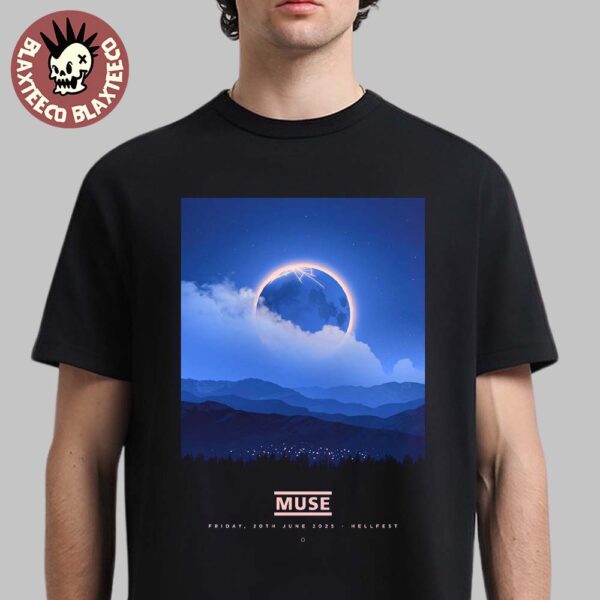 Muse Live At Hellfest 2025 In Clisson France On June 20 2025 Unisex T-Shirt