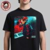 Wu Tang Clan Fort Worth Texas 2025 Event Poster At Dickies Arena On June 13 2025 Samurai Killer Bee Art Unisex T-Shirt