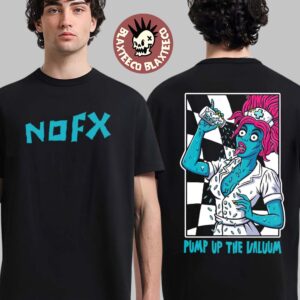NOFX Pump Up The Valuum 25th Anniversary Merch Two Sided Unisex T-Shirt