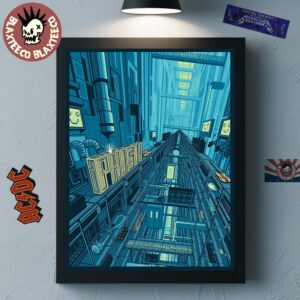 Phish Manchester New Hampshire 2025 Concert Poster At SNHU Arena From June 20 To 22 2025 Home Decor Poster Canvas