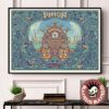Khruangbin Shelburne 2025 Concert Poster At The Green At Shelburne Museum On June 24 2025 Home Decor Poster Canvas