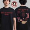 Poppy They’re All Around Us Tour Fall Leg 2025 Tour Dates Two Sided Unisex T-Shirt