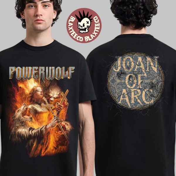 Powerwolf Joan of Arc Two Sided Unisex T-Shirt