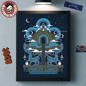 Pretty Lights Yahn Dawn 2025 Night 1 Poster At Meadow Creek In Buena Vista Colorado On June 27 2025 Home Decor Poster Canvas