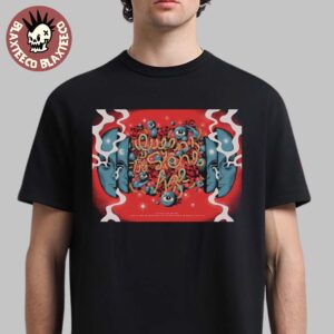 Queens Of The Stone Age Atlantic City 2025 Venue Poster On New Jersey At Hard Rock Live At Etess Arena On June 13 2025 Unisex T-Shirt