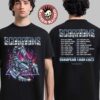 Scorpions 60 Years Of Scorpions European Tour 2025 Blowing With The Wind Of Change Two Sided Unisex T-Shirt