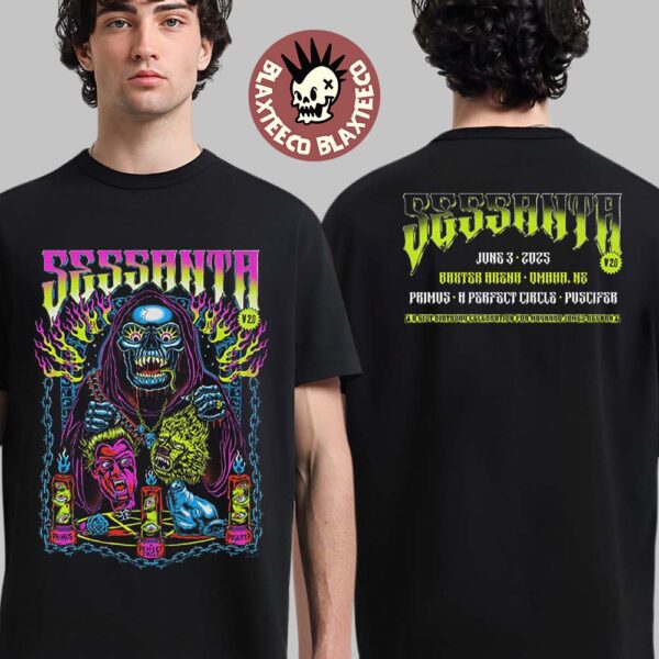 Sessanta Omaha Nebraska 2025 Concert Tee At The Baxter Arena On June 3 2025 Two Sided Unisex T-Shirt