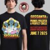 A Perfect Circle Sessanta V2.0 Auburn Washington 2025 Concert Poster At White River Amphitheatre On June 7 2025 Unisex T-Shirt