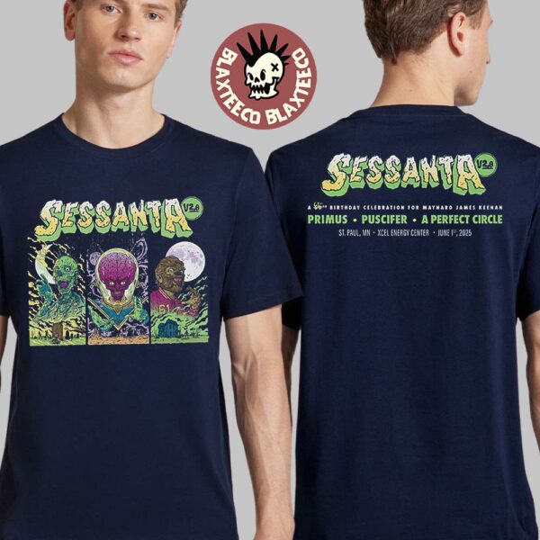 Sessanta V2.0 St Paul Minnesota 2025 Exclusive Tee At Xcel Energy Center On June 1 2025 Two Sided Unisex T-Shirt