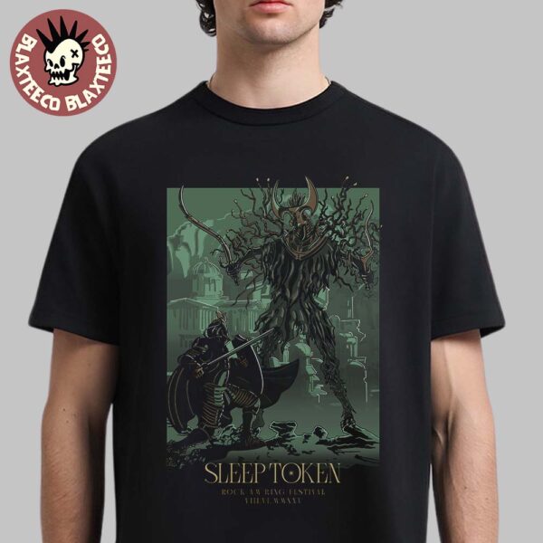 Sleep Token Rock Am Ring Festival 2025 Ritual Poster Unisex T-Shirt