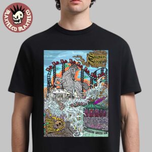 Slightly Stoopid Asbury Park New Jersey 2025 Concert Poster At The Stoned Pony On June 22 2025 Unisex T-Shirt