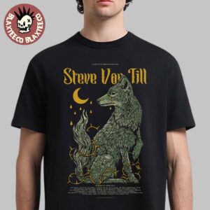 Steve Von Till European Tour 2025 Schedule Tour Dates The Lone Wolf Artwork Unisex T-Shirt