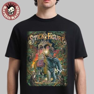 Stick Figure Virginia Beach VA Concert Poster At Point Break Music Festival On June 22 2025 Classic T-Shirt