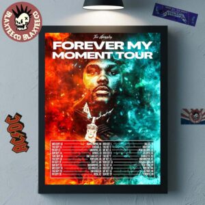 Tee Grizzley Forever My Moment Tour North American 2025 Hitting The Road for The First Time Cities Dates Home Decor Poster Canvas