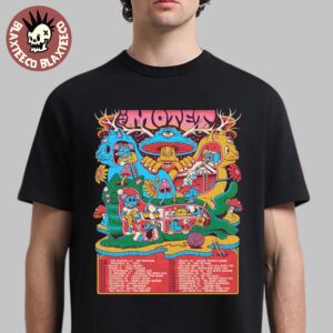 The Motet Summer Tour 2025 North American Cities Dates Unisex T-Shirt