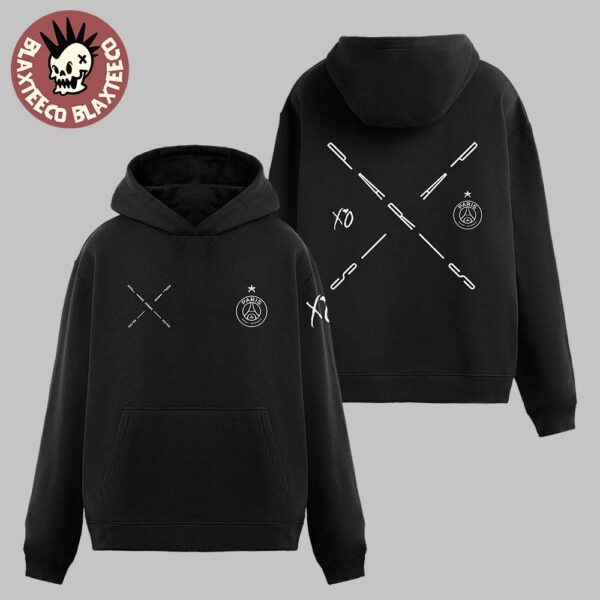 The Weekend X Paris Saint Germain XO Black Hoodie