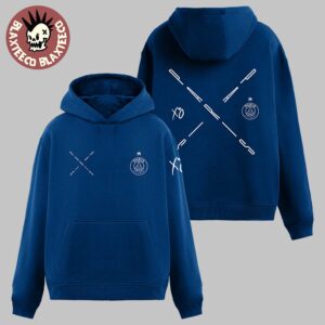The Weekend X Paris Saint Germain XO Blue Hoodie