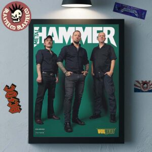 Volbeat X Metal Hammer Issue 401 Exclusive Magazine Cover Home Decor Poster Canvas