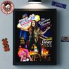 Weird Al Yankovic Bigger And Weirder 2025 Tour Poster For Show At Red Rocks Amphitheatre On June 24 2025 Home Decor Poster Canvas